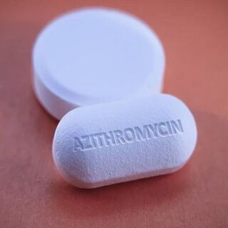 this picture shows tablets pf Azythromycin